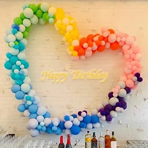 KUULBELA Yellow Balloons 110Pcs, 5 Inch Small Yellow Latex Party Balloons | Birthday Wedding Baby Shower Decorations thumbnail 4