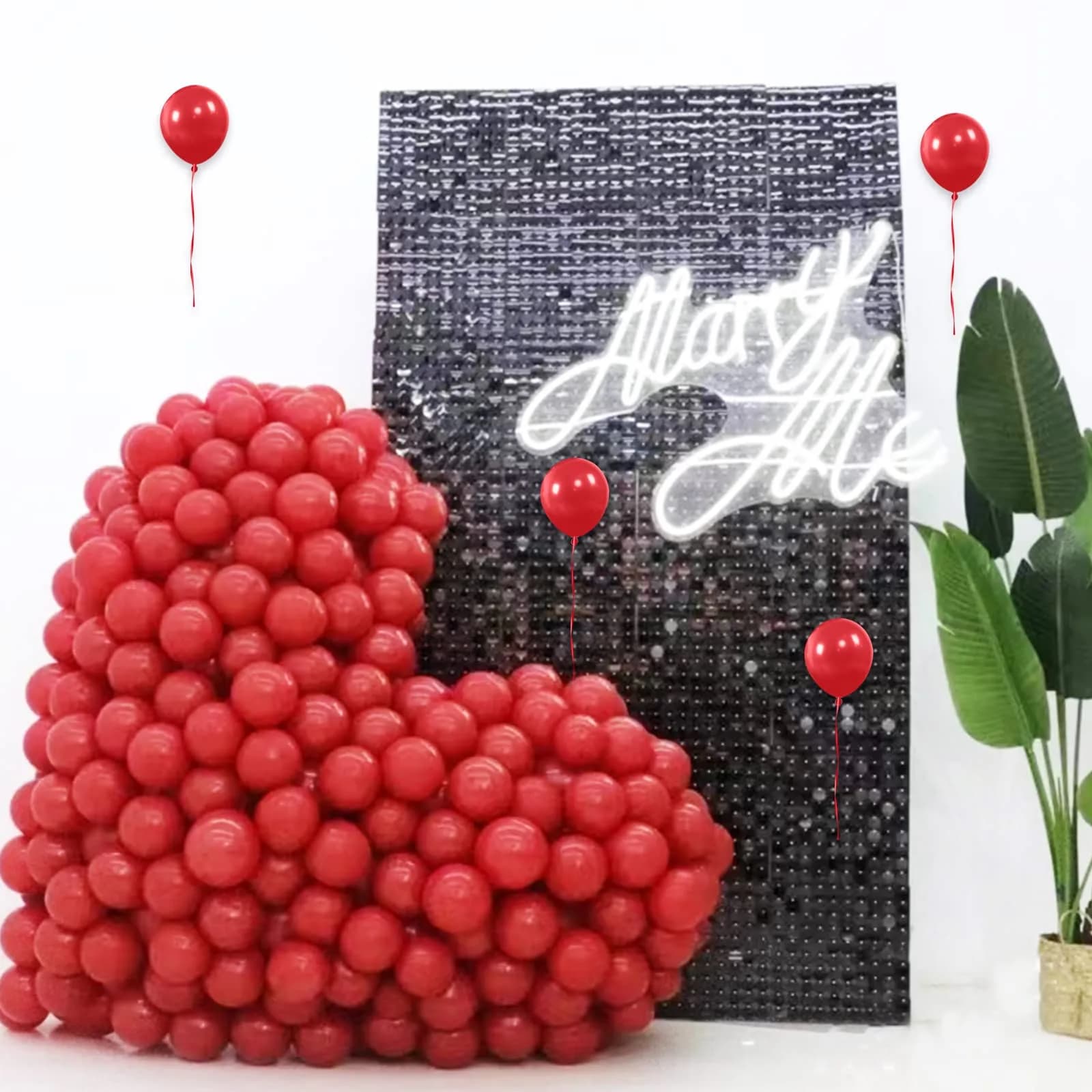 KUULBELA Red Balloons 110Pcs 5 Inch Small Latex Party Balloons | Birthday, Baby Shower, Wedding Decorations - view 6