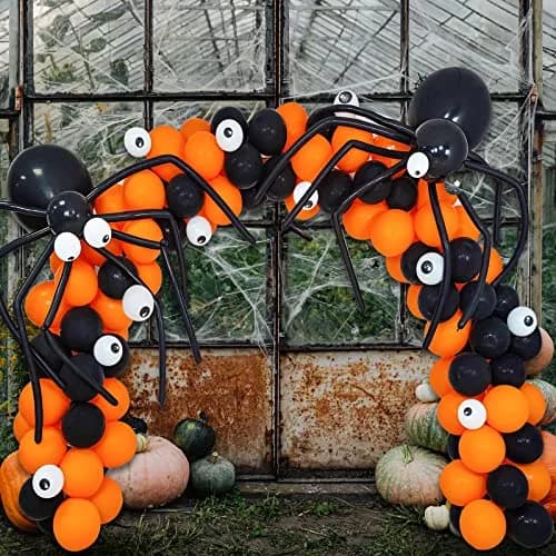 KUULBELA Orange Balloons 110Pcs 5 Inch | Birthday Party Decorations thumbnail 4