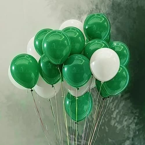 KUULBELA Green Balloons 110Pcs, 5 Inch Small Latex Party Balloons | Birthday Wedding Baby Shower Decorations thumbnail 5