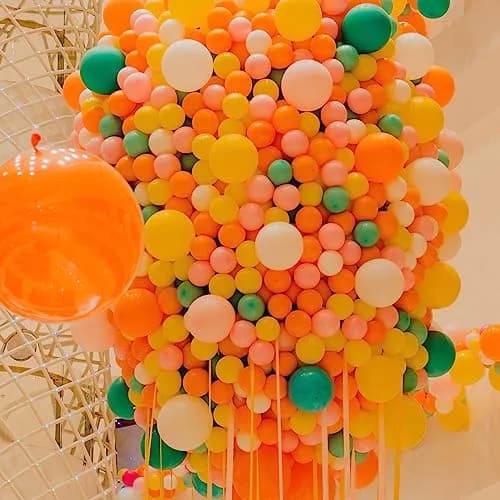 KUULBELA Green Balloons 110Pcs, 5 Inch Small Latex Party Balloons | Birthday Wedding Baby Shower Decorations thumbnail 7