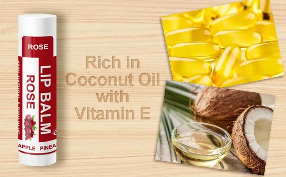 Yopela 28 Pack Natural Lip Balm with Vitamin E & Coconut Oil | Moisturizing & Soothing thumbnail 7
