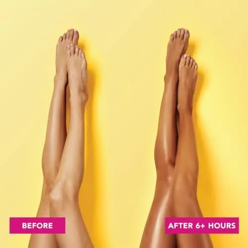 Jergens Natural Glow Instant Sun Body Mousse, Ultra Deep Bronze, 177ml (6 Fl Oz) | Streak-Free Tan thumbnail 3