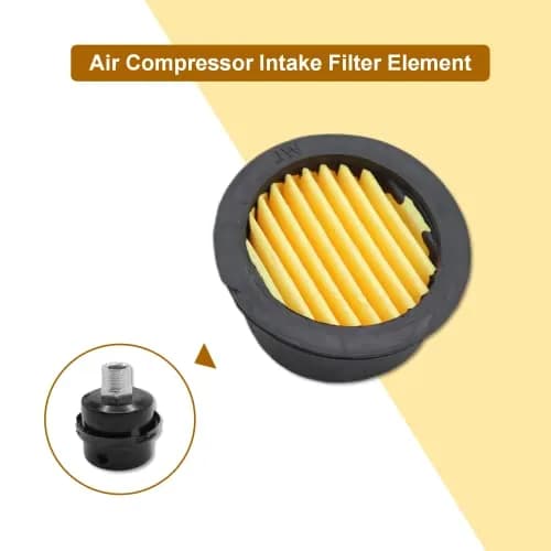 Joyangy 6-Pack Air Compressor Silencer Filter Replacement Elements 59mm x 50mm x 24mm | Universal Fit for Oil-less Compressors thumbnail 2