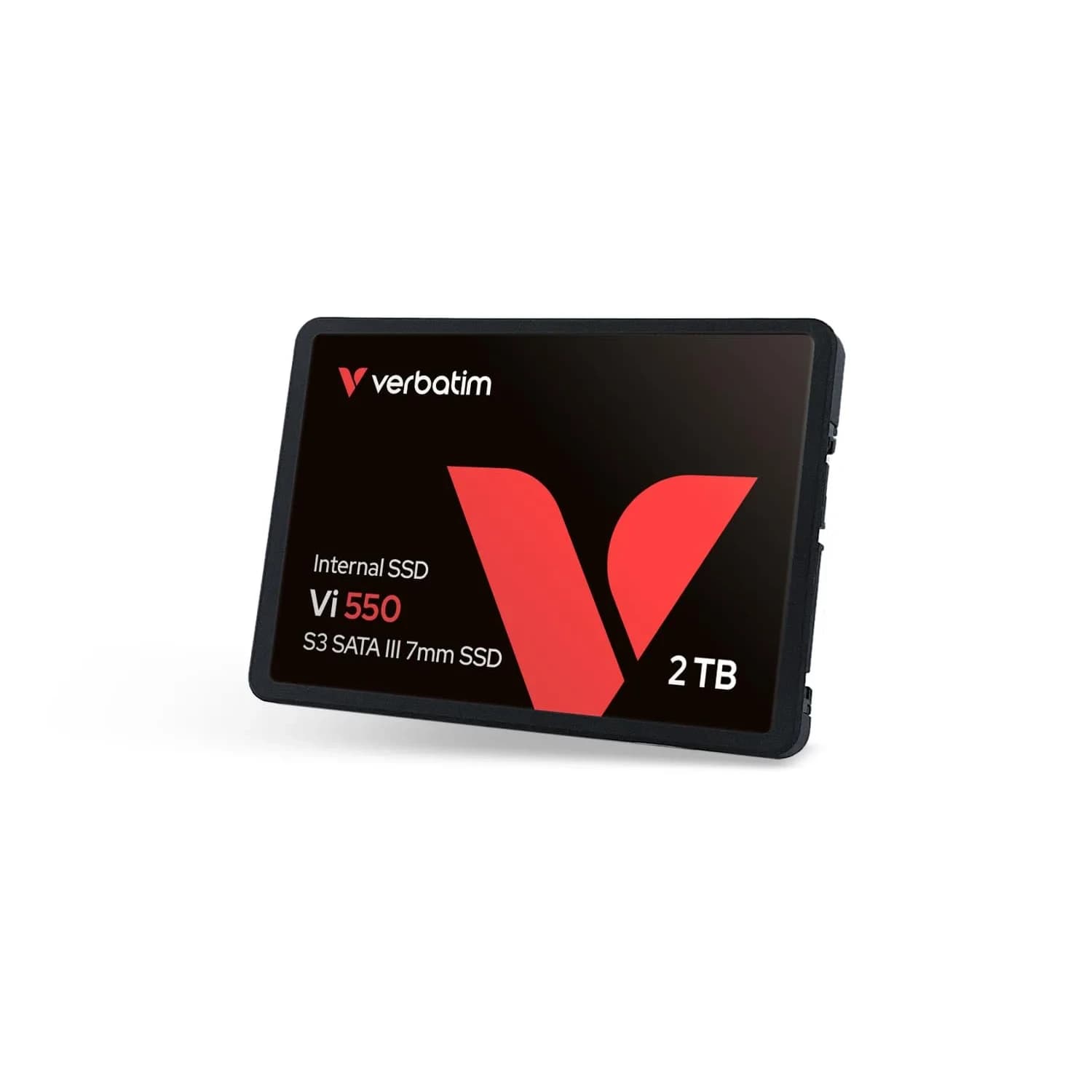 Verbatim Vi550 2TB Internal SSD SATA III 2.5-inch | 550 MB/s Read, 500 MB/s Write — Black