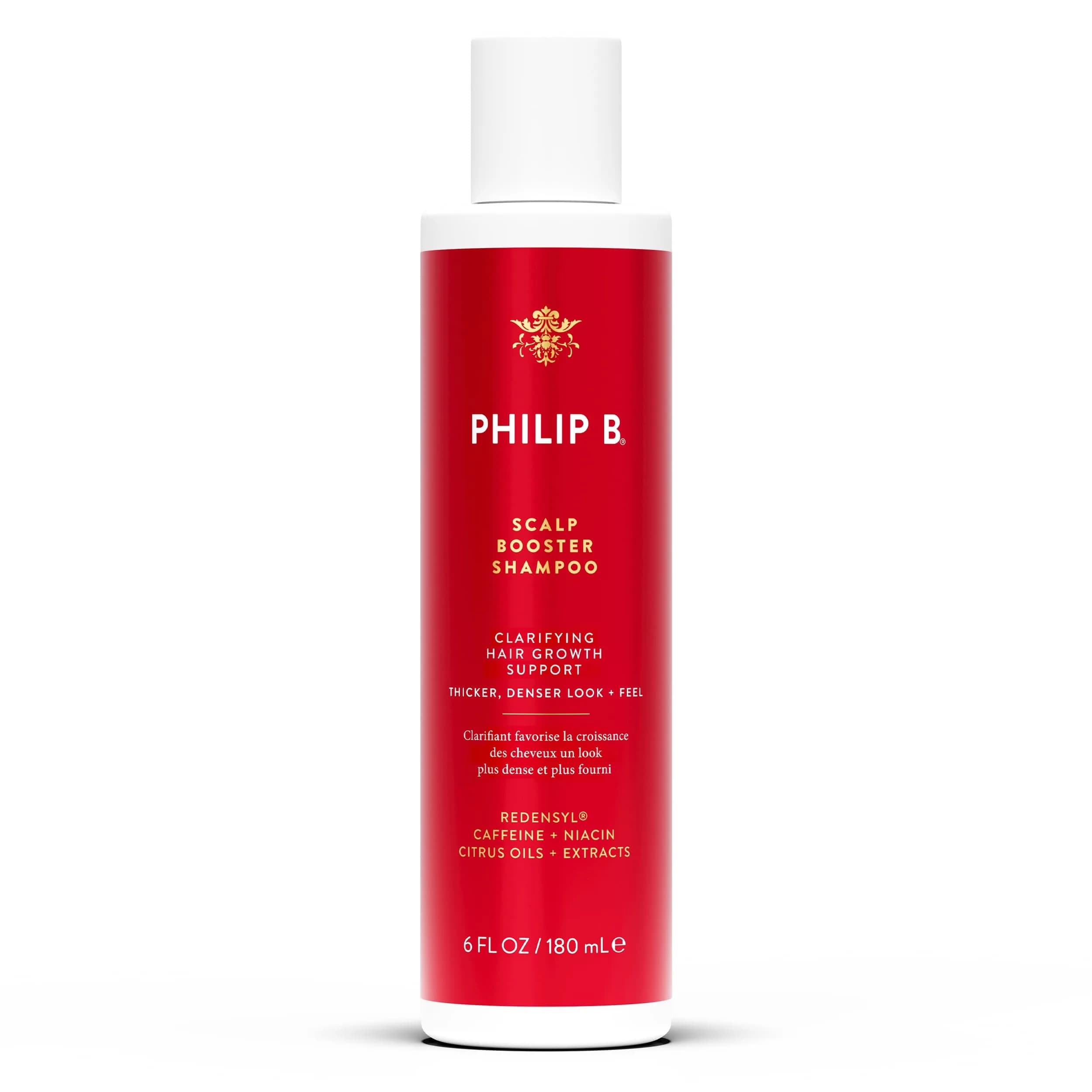 PHILIP B Scalp Booster Shampoo 180ml | Hair Density & Volume Support — 6 Fl Oz