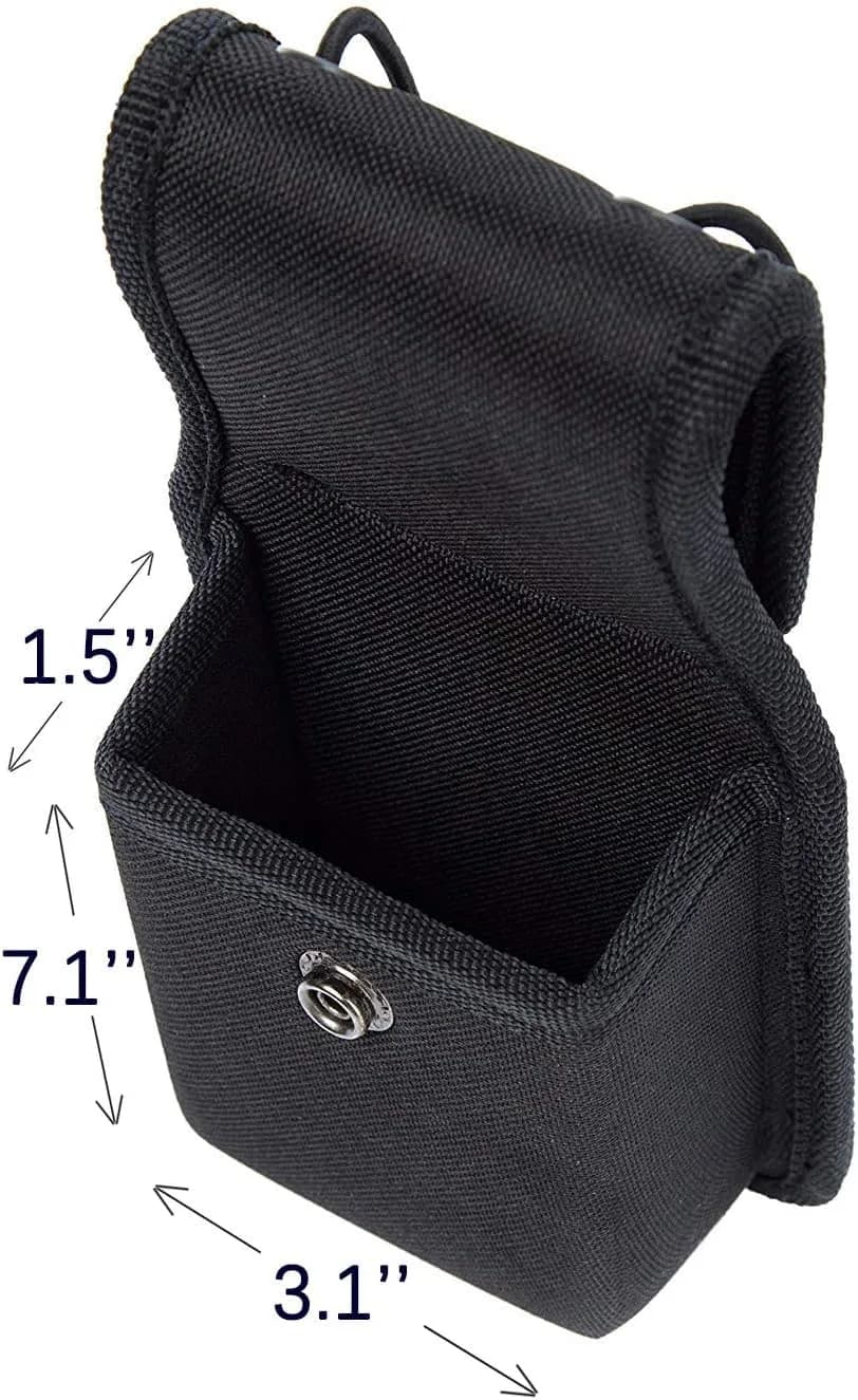 LUITON Universal Radio Case 4-Pack | Tactical Nylon Holster with Belt Clip for Motorola MT500, MT1000, MTS2000 & Similar Models - view 7