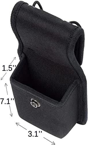 LUITON Universal Radio Case 4-Pack | Tactical Nylon Holster with Belt Clip for Motorola MT500, MT1000, MTS2000 & Similar Models thumbnail 7
