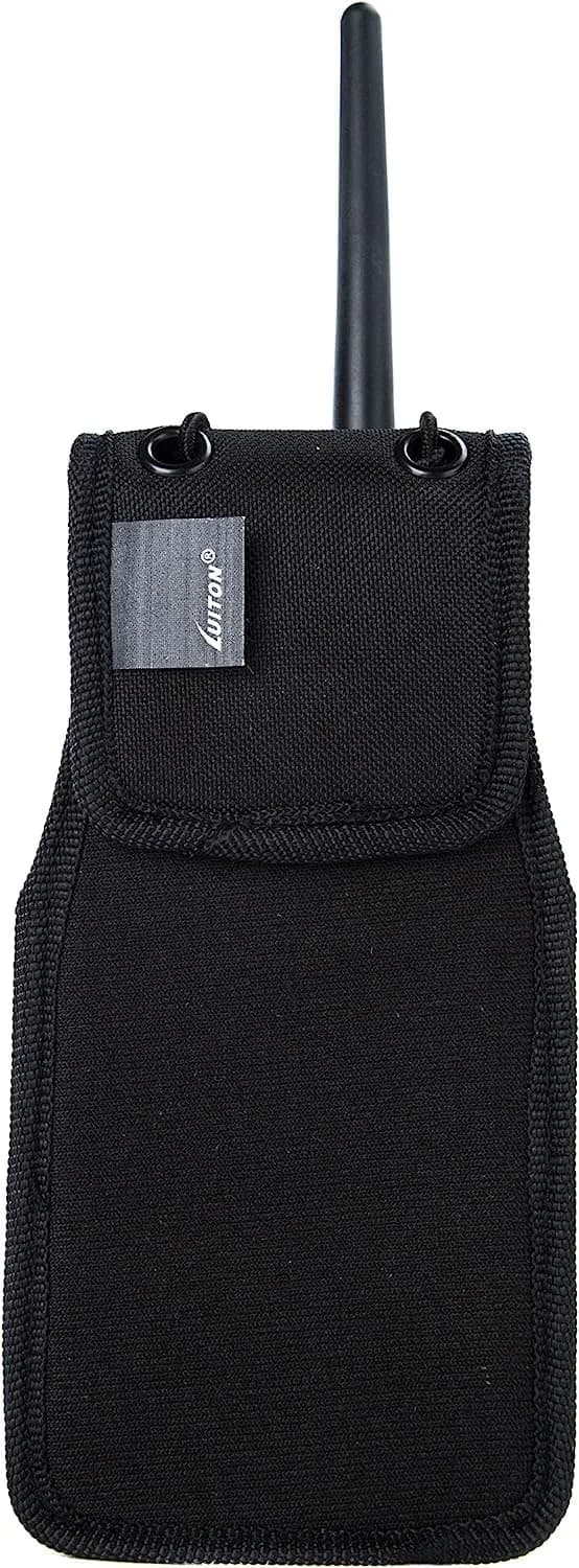 LUITON Universal Radio Case 4-Pack | Tactical Nylon Holster with Belt Clip for Motorola MT500, MT1000, MTS2000 & Similar Models - view 3