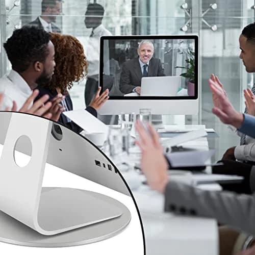 pyntop 360° Rotation Monitor Swivel Base Computer Screen Monitor Stand | Stable Aluminum Turntable for Most Monitors thumbnail 6