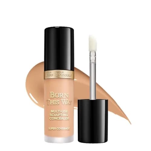 Too Faced Born This Way Super Coverage Concealer 0.45 Fl Oz | Hydrating, Full Coverage, Natural Finish thumbnail 1