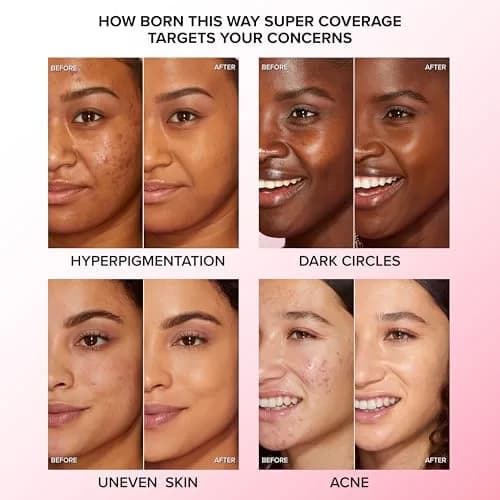 Too Faced Born This Way Super Coverage Concealer 0.45 Fl Oz | Hydrating, Full Coverage, Natural Finish thumbnail 3