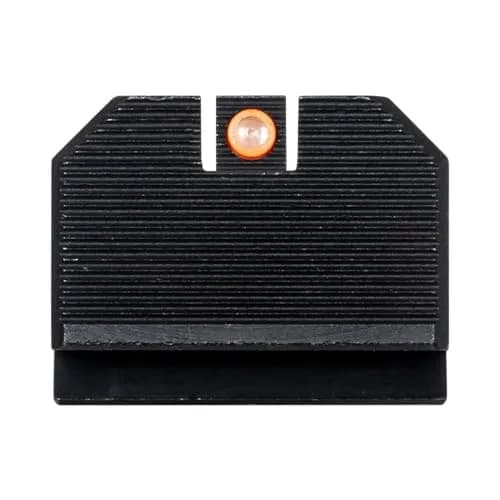 Night Fision Optics Ready Stealth .311-.402 Night Sight Set for Smith &Wesson M&P with RMR/507c/SRO, Orange Front Ring, Blank Rear Sight | Bright Tritium Aim thumbnail 1