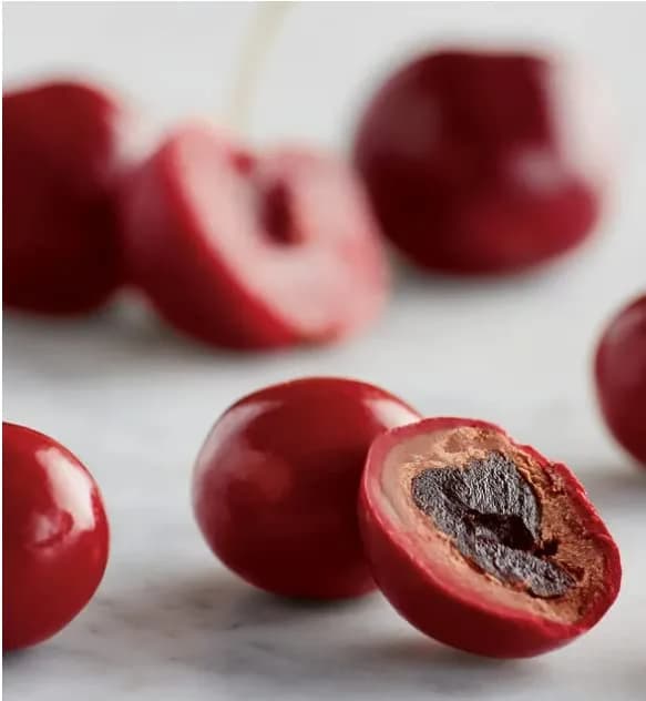 Harry & David Chocolate Covered Cherries, Milk & Dark | Sun-Ripened Fruit, USA Import thumbnail 2