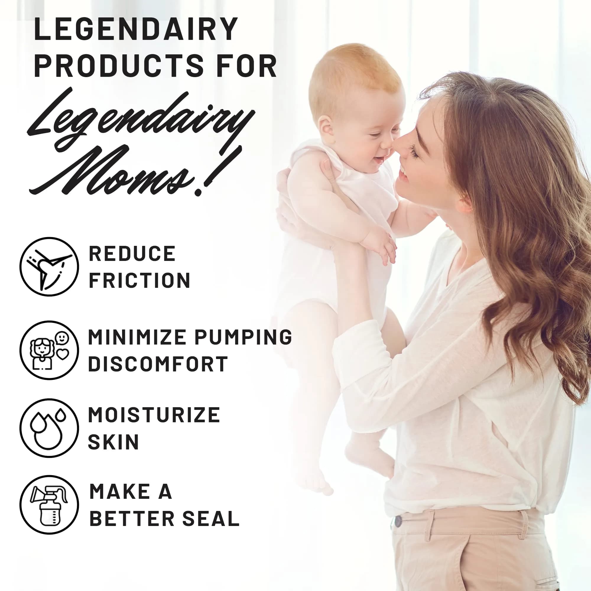 Legendairy Milk Pumping Spray 4 oz (118 ml) | Organic Lubricant for Breast Shields & Flanges - view 3