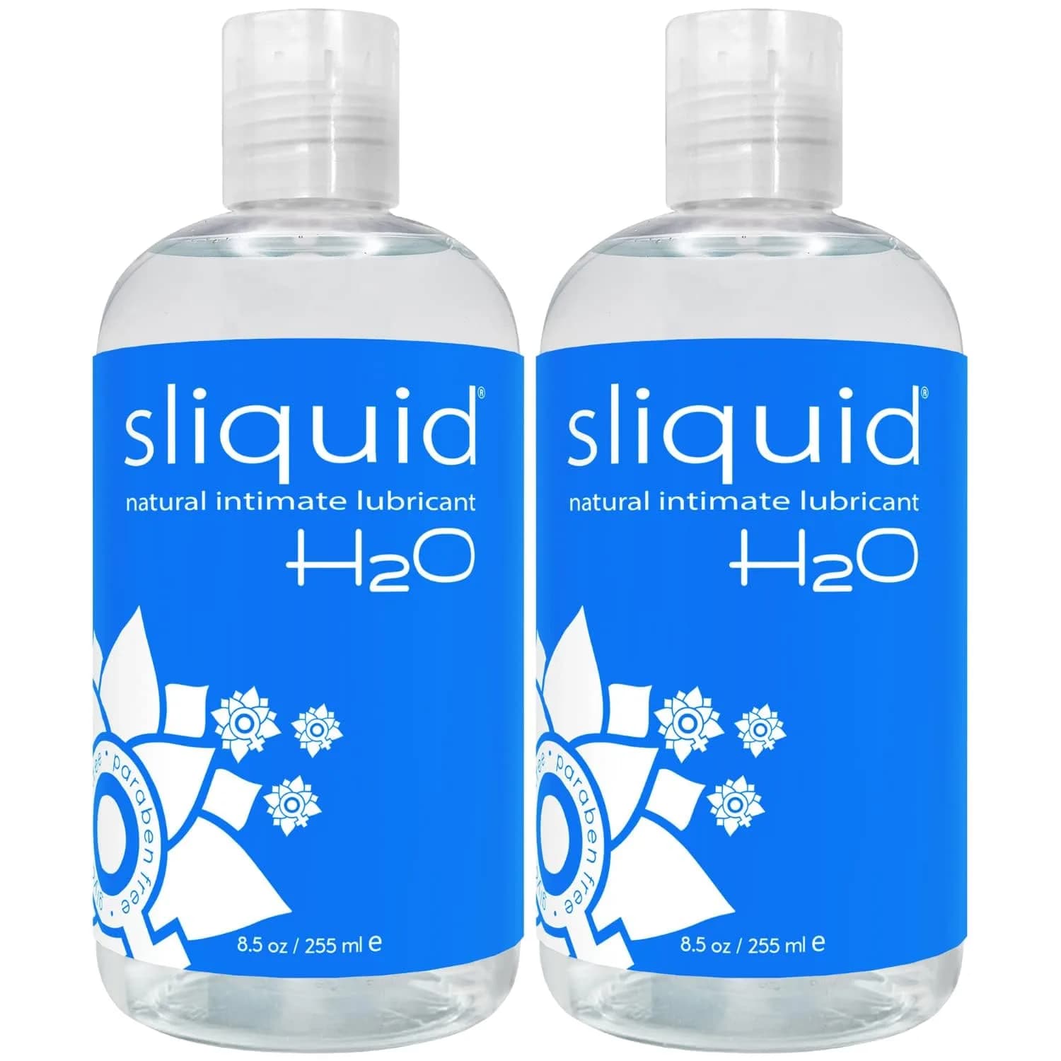 Sliquid H2O Water-Based Lube Gel - 510ml (17 Fl Oz) | Natural, Unscented, Condom & Toy Safe - main product image