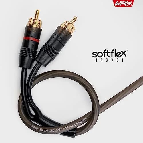 Install Link RCA Audio Cable 20ft | OFC 2-Male to 2-Male, Stereo & Subwoofer thumbnail 5