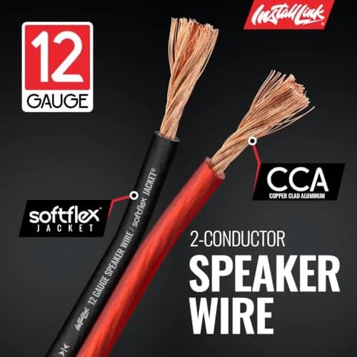Install Link 12 AWG Gauge Speaker Wire Cable 100 Feet (30.5m) | Premium CCA for Home Theater & Car Audio thumbnail 7