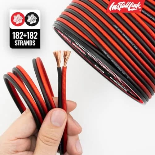 Install Link 12 AWG Gauge Speaker Wire Cable 100 Feet (30.5m) | Premium CCA for Home Theater & Car Audio thumbnail 8