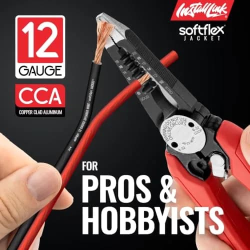 Install Link 12 AWG Gauge Speaker Wire Cable 100 Feet (30.5m) | Premium CCA for Home Theater & Car Audio thumbnail 3