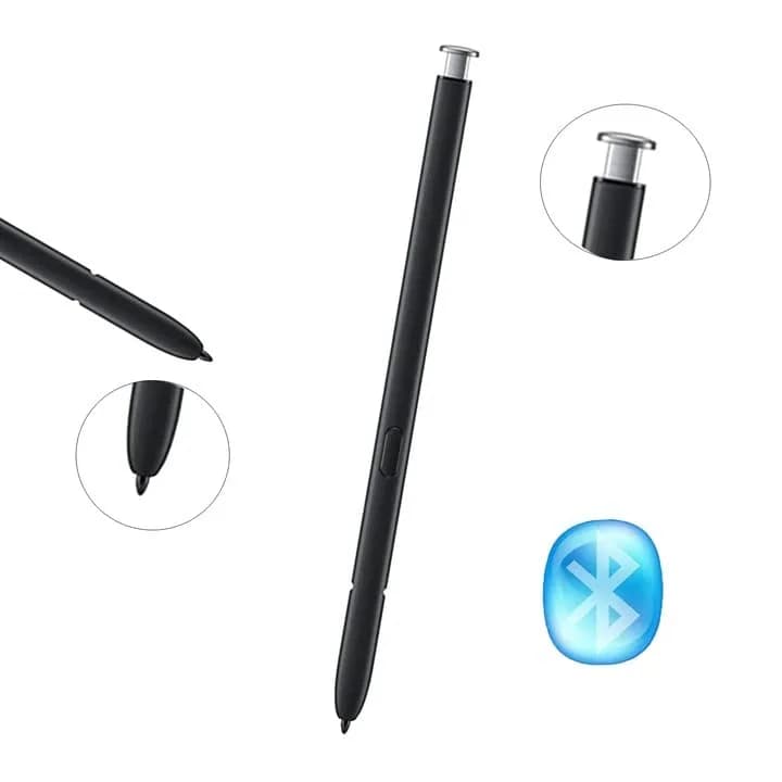 Alovexiong S22 Ultra S Pen Stylus with Bluetooth for Samsung Galaxy S22 Ultra 5G (Phantom White) | Replacement S Pen with Remote Control thumbnail 2