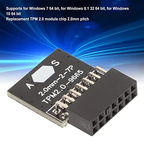 ASHATA TPM 2.0 Module 14-Pin System for Intel & AMD Motherboards | Security Chip for Windows 11 thumbnail 2