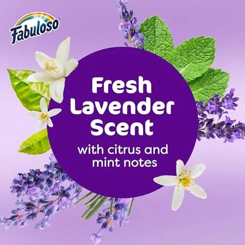 Fabuloso 2X All-Purpose Cleaner Lavender Scent 1.66 L (56 fl oz) | Concentrated Formula for Homes thumbnail 4