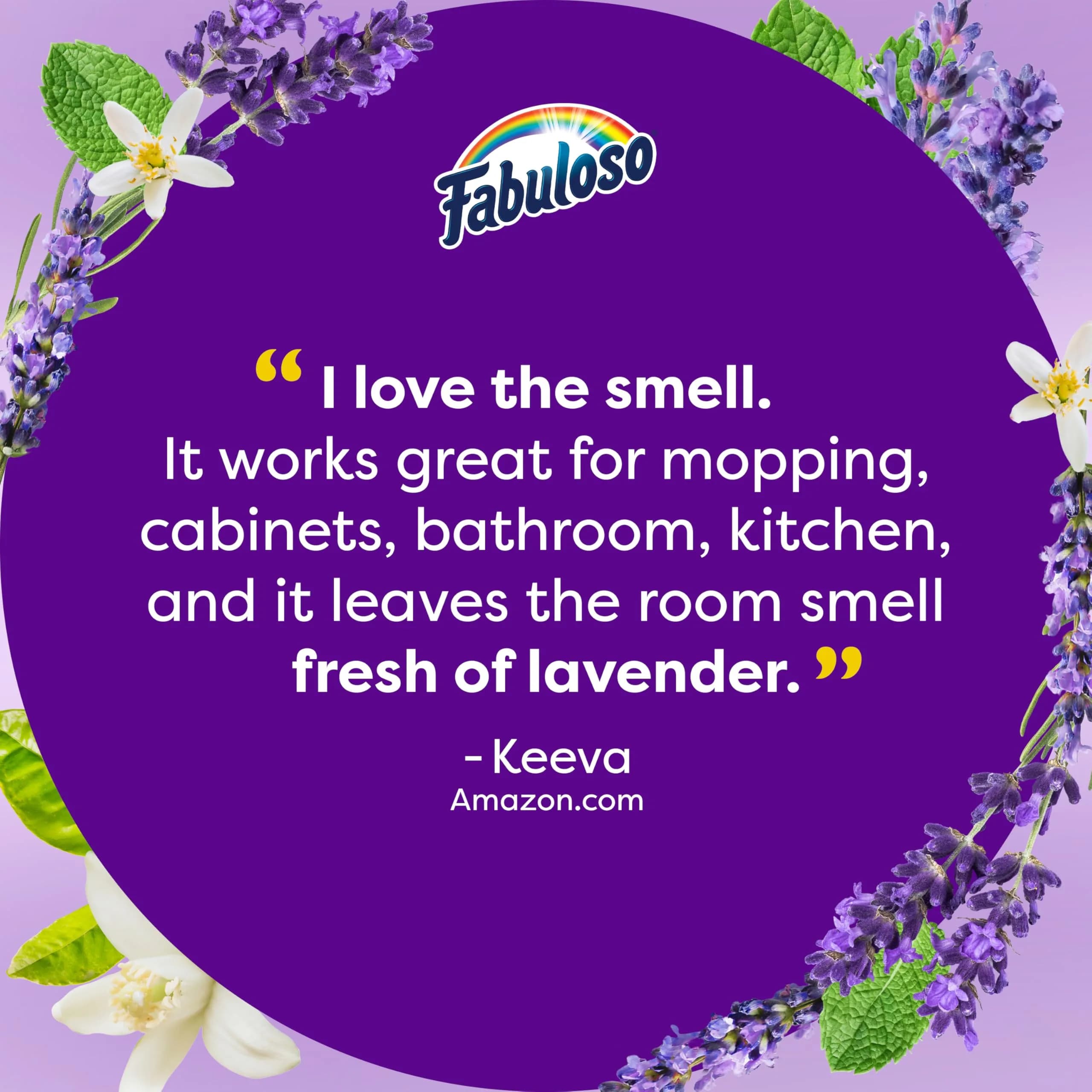 Fabuloso 2X All-Purpose Cleaner Lavender Scent 1.66 L (56 fl oz) | Concentrated Formula for Homes - view 9