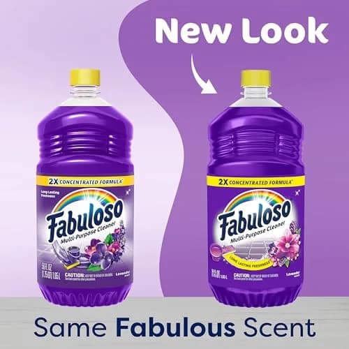 Fabuloso 2X All-Purpose Cleaner Lavender Scent 1.66 L (56 fl oz) | Concentrated Formula for Homes thumbnail 2