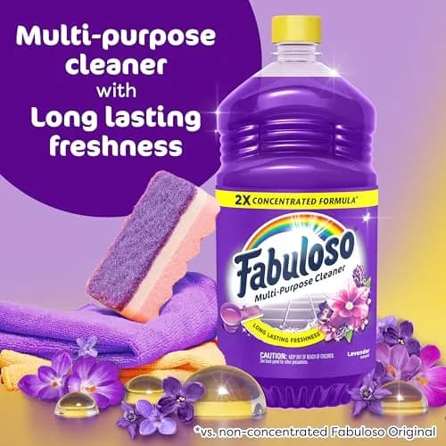 Fabuloso 2X All-Purpose Cleaner Lavender Scent 1.66 L (56 fl oz) | Concentrated Formula for Homes thumbnail 3