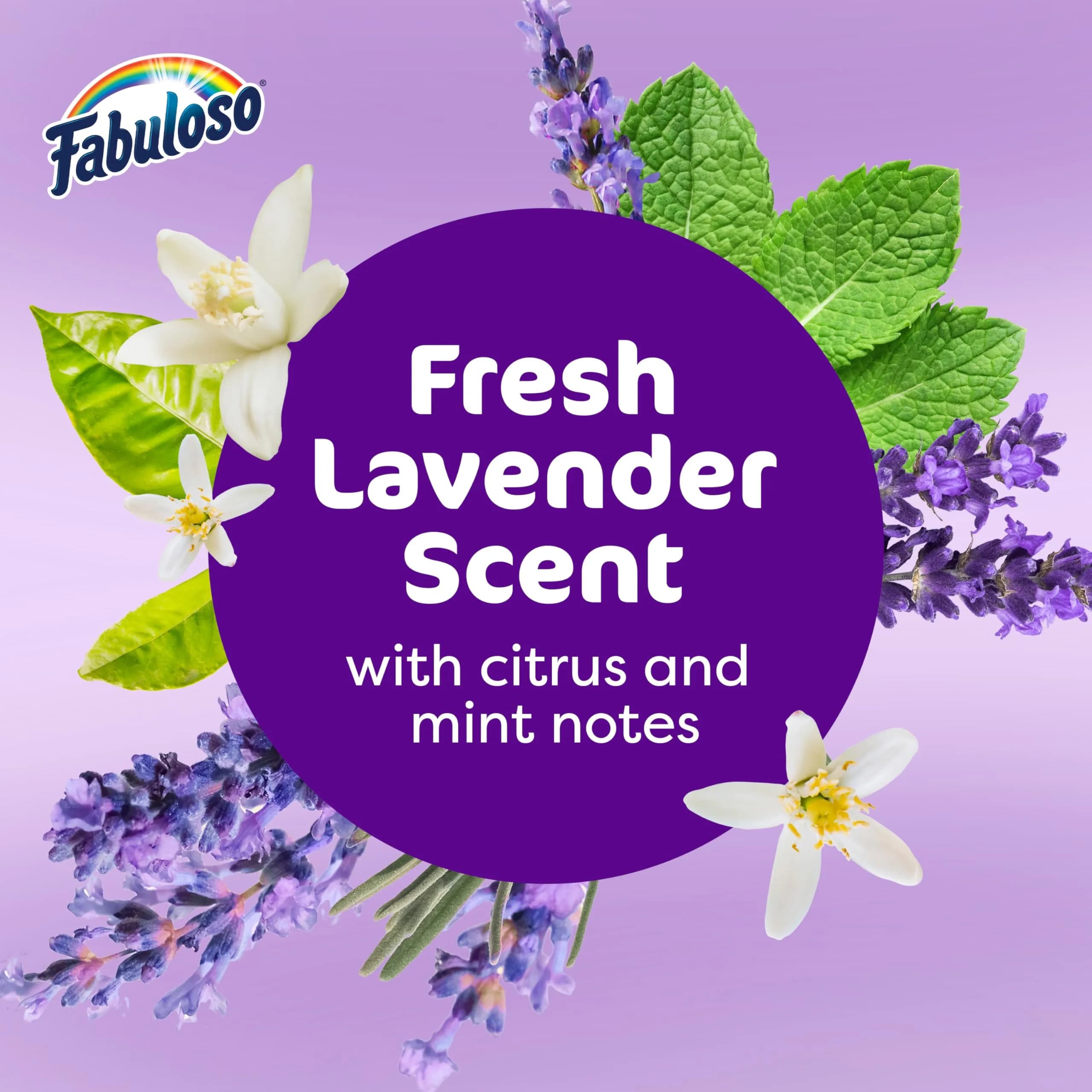 Fabuloso 2X All-Purpose Cleaner Lavender Scent 1.66 L (56 fl oz) | Concentrated Formula for Homes - view 4