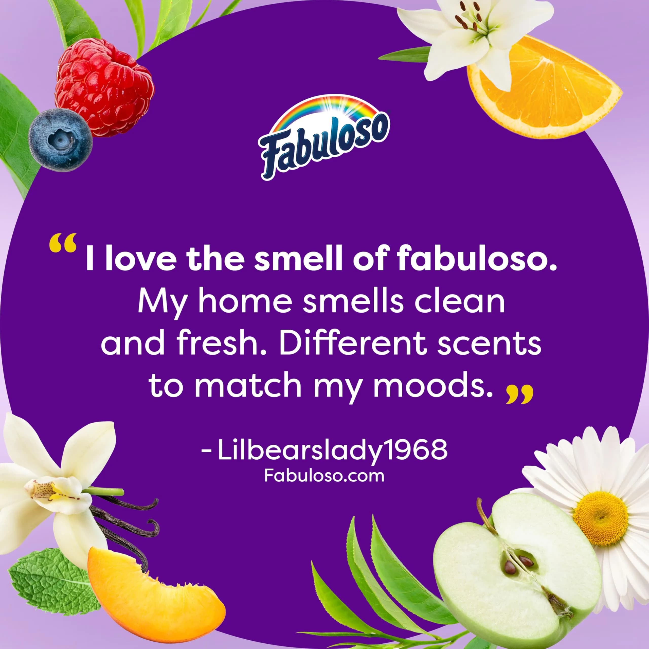 Fabuloso Multi-Purpose Cleaner - Spring Fresh Scent, 2X Concentrated Formula, 1.65 L (56 oz) | Trusted USA Import - view 9