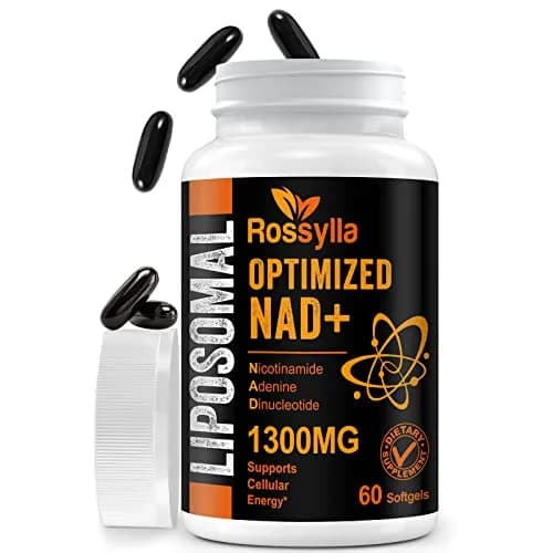 Rhameph Liposomal NAD+ 1300mg Supplement | Highest Absorption for Aging & Energy | 60 Capsules thumbnail 1