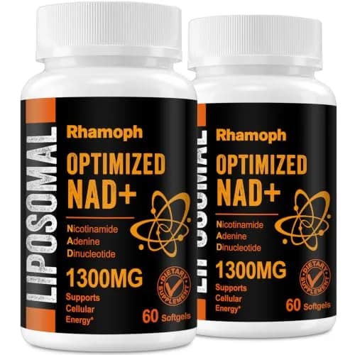 Rhameph Liposomal NAD+ Supplement 1300 mg | Supports Cellular Energy & Aging thumbnail 1