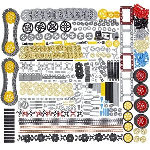 Habow 852pcs Technic Parts Kit with 57 Types of Gears, Axles, Pins & Connectors | STEM Building Toy for MOCs & Classrooms thumbnail 1