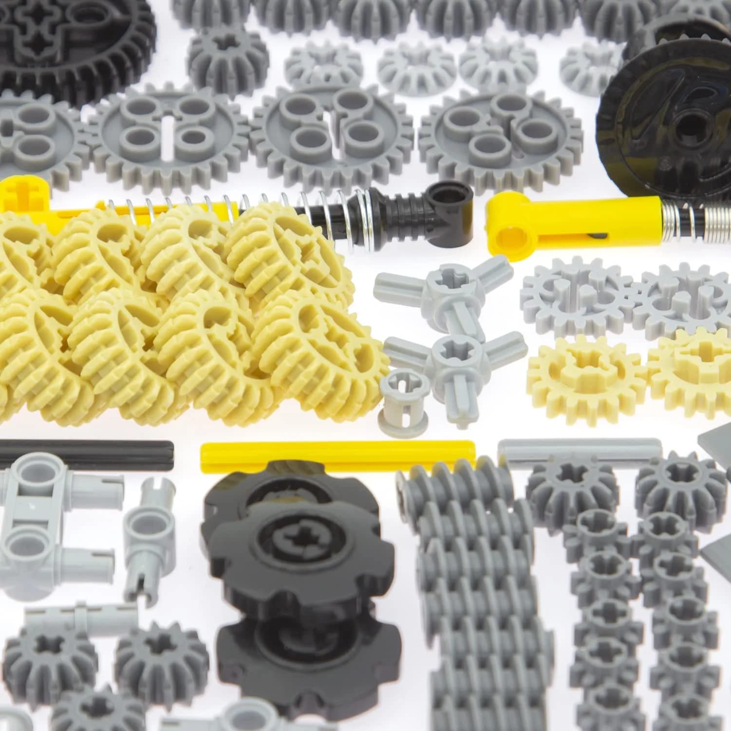 Habow 852pcs Technic Parts Kit with 57 Types of Gears, Axles, Pins & Connectors | STEM Building Toy for MOCs & Classrooms - view 7
