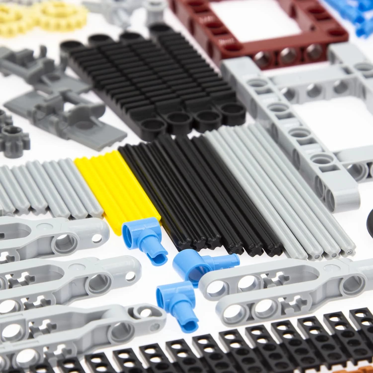 Habow 852pcs Technic Parts Kit with 57 Types of Gears, Axles, Pins & Connectors | STEM Building Toy for MOCs & Classrooms - view 8