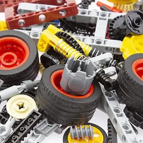Habow 852pcs Technic Parts Kit with 57 Types of Gears, Axles, Pins & Connectors | STEM Building Toy for MOCs & Classrooms thumbnail 9