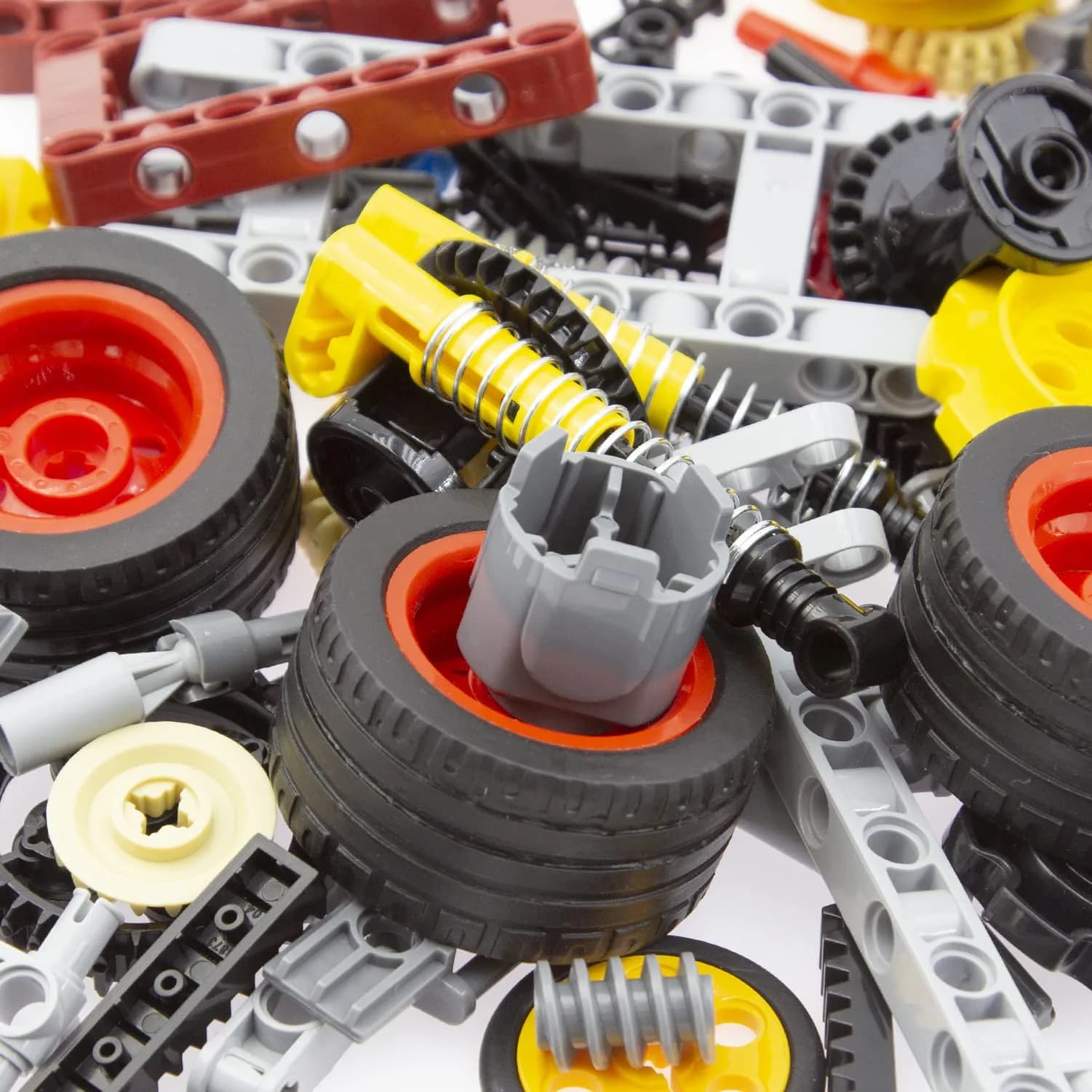 Habow 852pcs Technic Parts Kit with 57 Types of Gears, Axles, Pins & Connectors | STEM Building Toy for MOCs & Classrooms - view 9