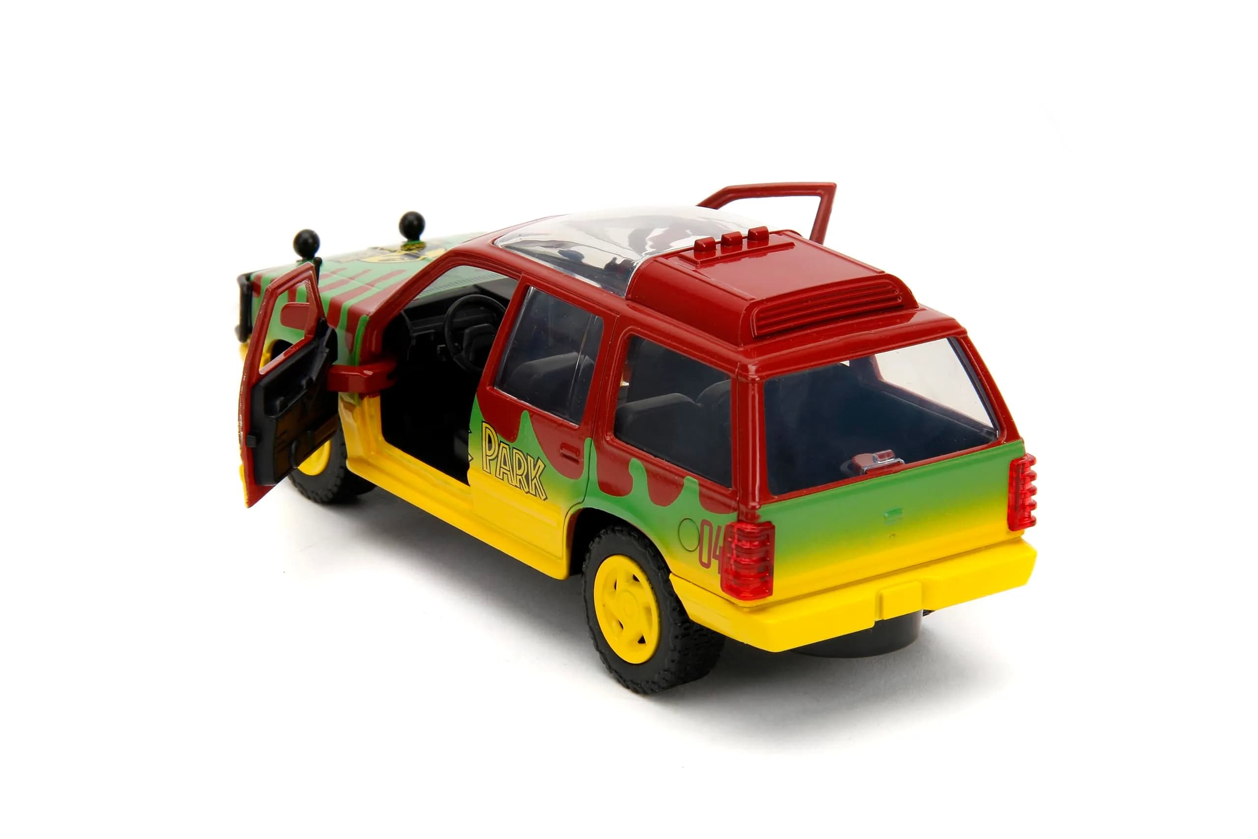 Jada Jurassic Park 1993 Ford Explorer Die-Cast Car 1:32 Scale | Authentic Collectible Toy - view 2