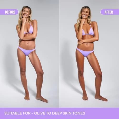 Bondi Sands Technocolor 1 Hour Express Tanning Foam, Magenta | Deep, Rich Tan for Olive & Deep Skin Tones thumbnail 3
