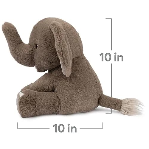 GUND Chai 10-Inch Elephant Plush Sensory Toy for Ages 0+ | Soft, Huggable & Collectible thumbnail 5