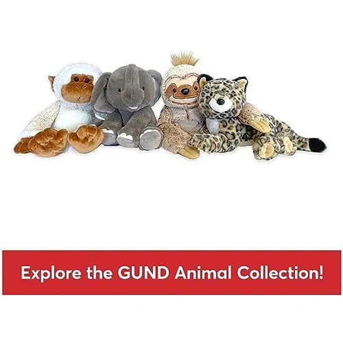 GUND Chai 10-Inch Elephant Plush Sensory Toy for Ages 0+ | Soft, Huggable & Collectible thumbnail 8