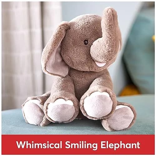 GUND Chai 10-Inch Elephant Plush Sensory Toy for Ages 0+ | Soft, Huggable & Collectible thumbnail 3