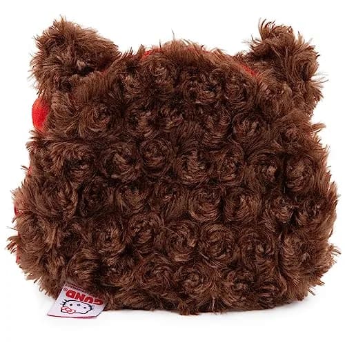 GUND Sanrio Hello Kitty Philbin Teddy Bear Plush Pouch 14cm (5.5") | Soft & Huggable Toy thumbnail 6