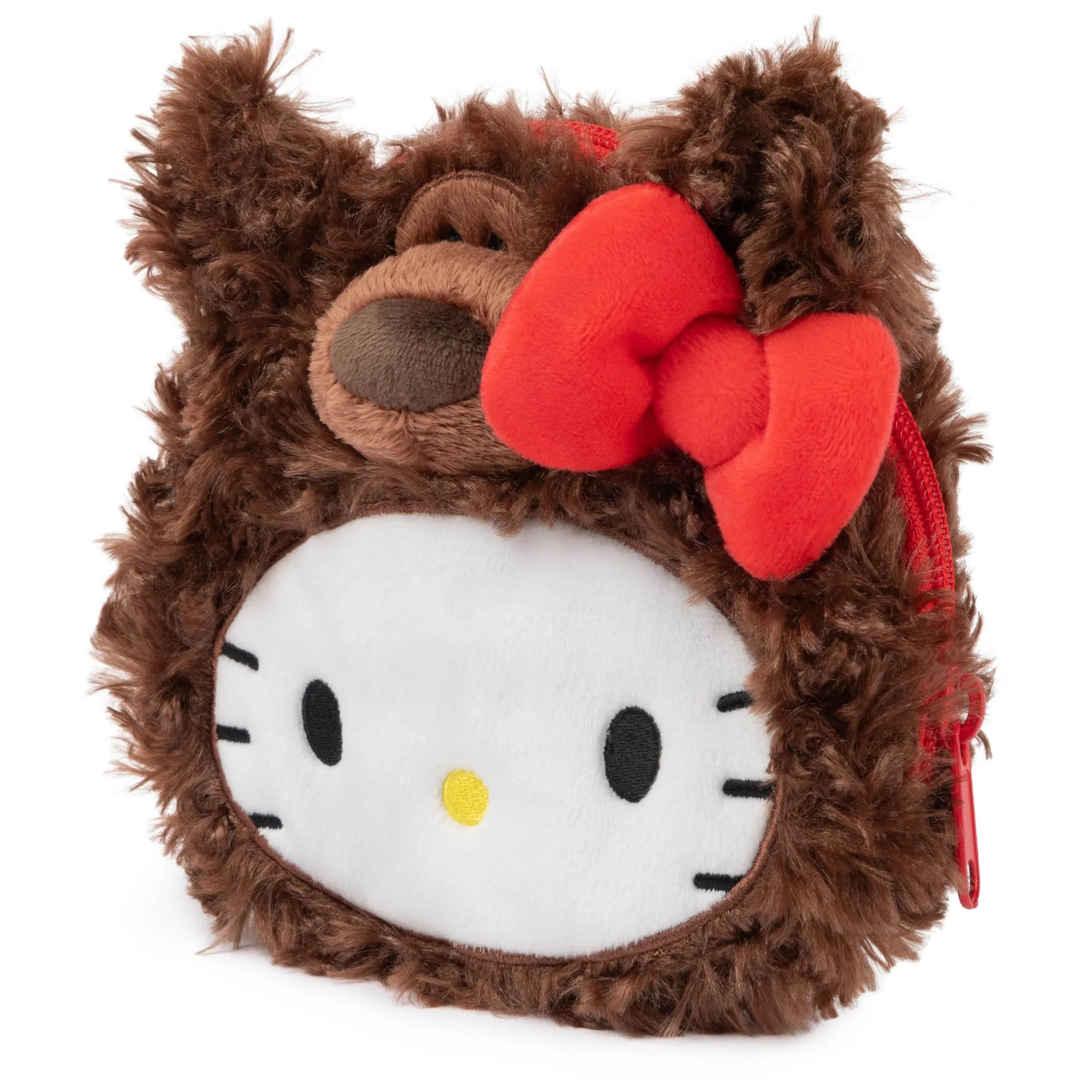 GUND Sanrio Hello Kitty Philbin Teddy Bear Plush Pouch 14cm (5.5") | Soft & Huggable Toy - view 4