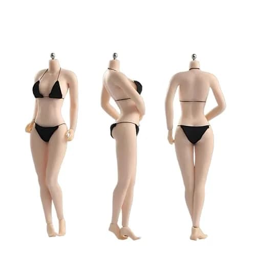 Fremego 1/6 Scale Female Body 30.5cm (12 inch) | Asian Girl Type Seamless Action Figure with Large Bust thumbnail 1