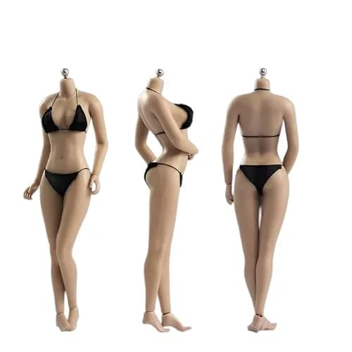 Fremego 1/6 Scale Female Body 12inch Asian Girl Type Seamless Figure Body Suntan Skin | Flexible Action Figure for Collectors thumbnail 1