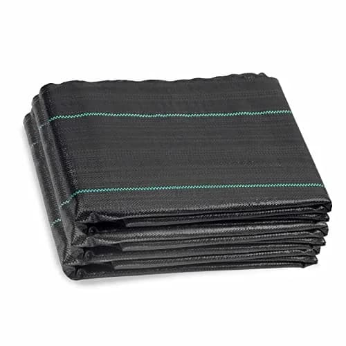 Groweco Heavy Duty Weed Barrier Fabric 6x50 ft (1.8x15.2 m) | Professional Grade Weed Control Mat thumbnail 1