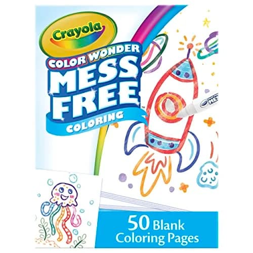 Crayola Color Wonder Mess Free Coloring Pages 50ct | Blank Printable Pages for Toddlers & Kids thumbnail 3